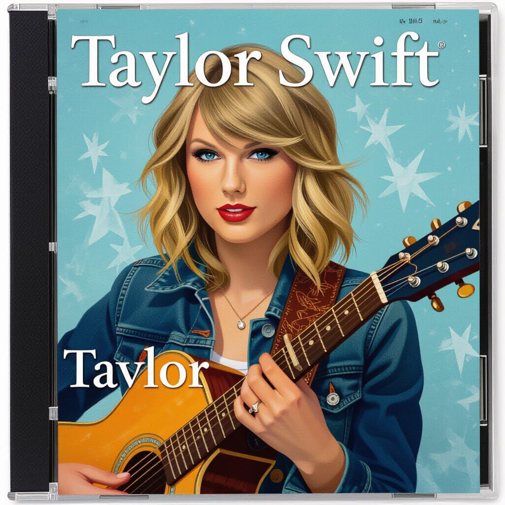 Taylor Swift CD Cover Art