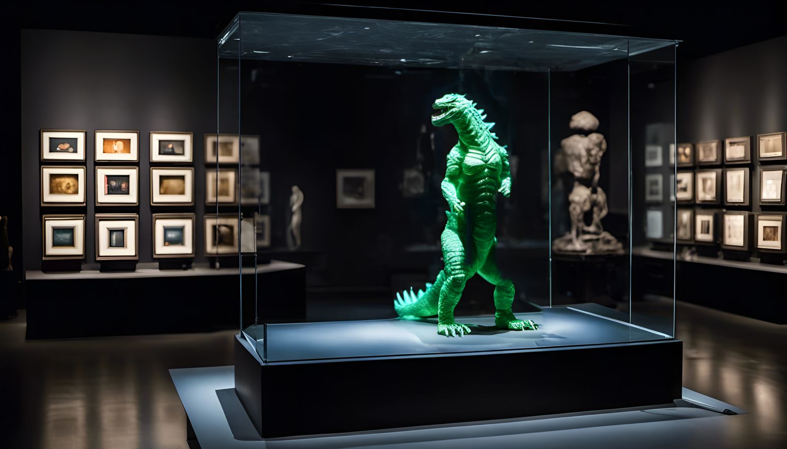 “The Museum Series - The Metropolitan Museum of Godzilla”