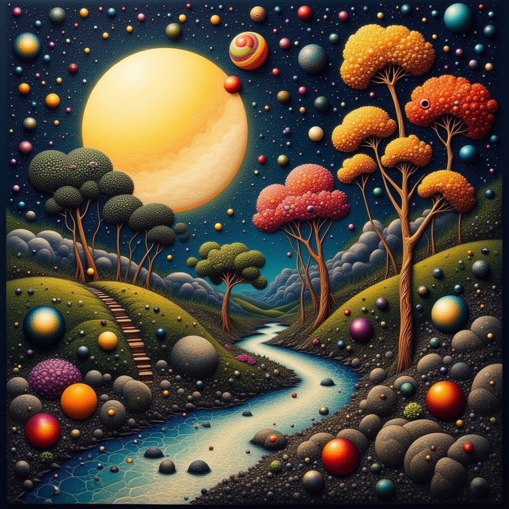 Serene Tranquility and Wonder in Soft Light