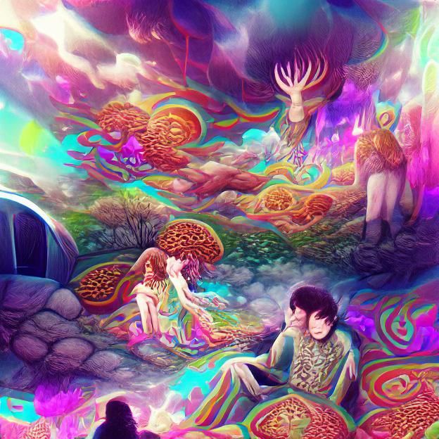 AI Generated Image with No Prompt