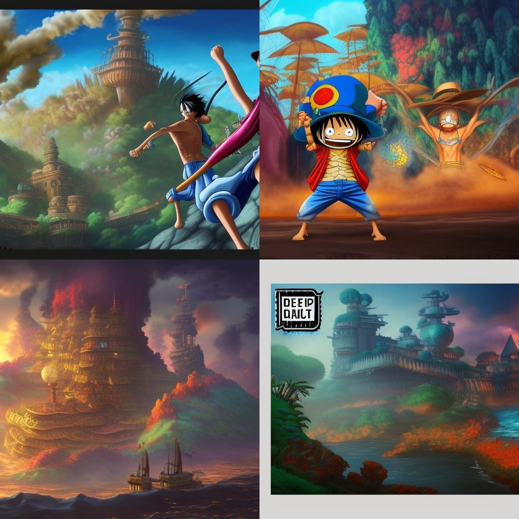 One Piece Fan Art in Unreal Engine 5