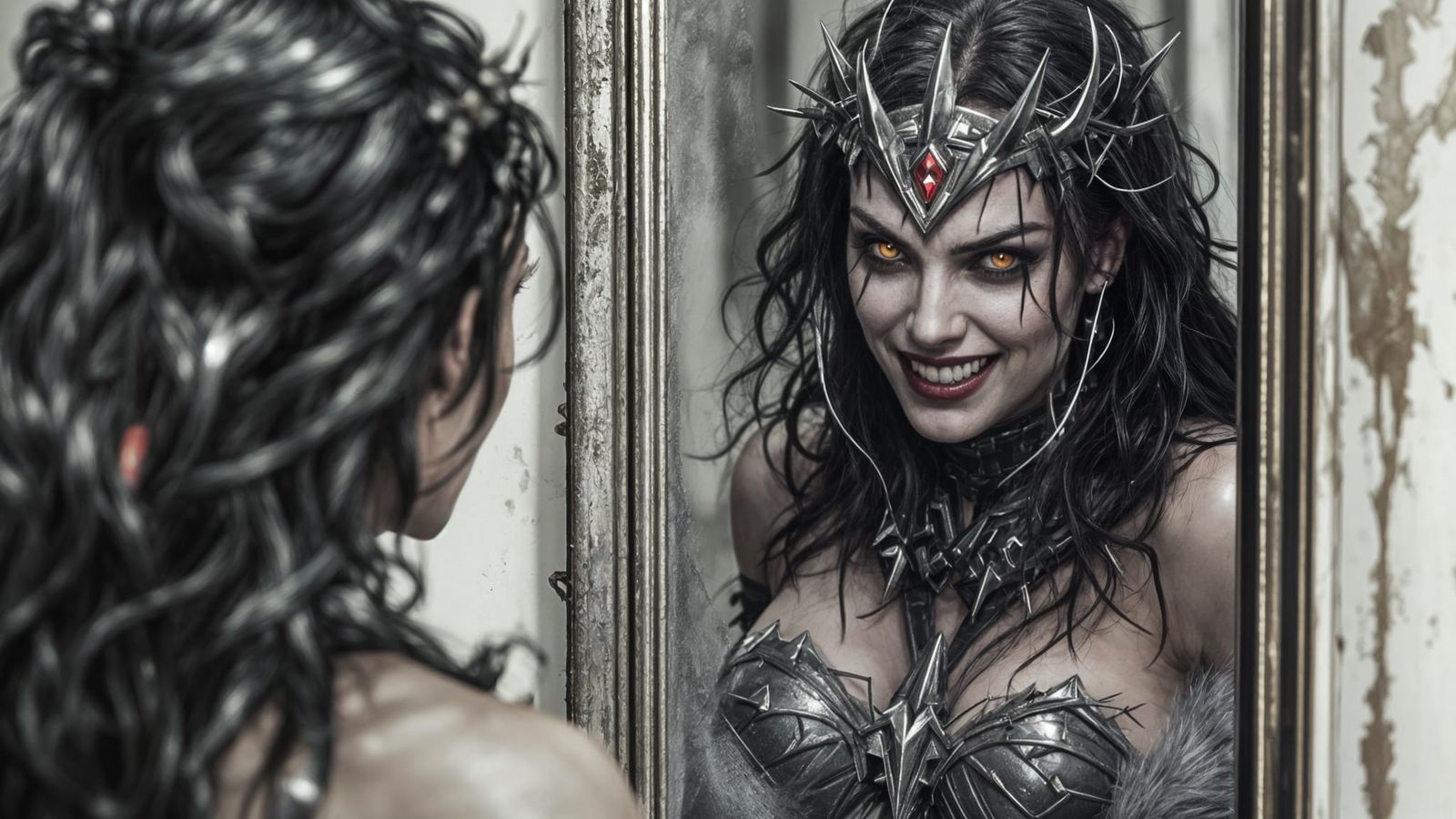 Wonder Woman and Her Evil Reflection
