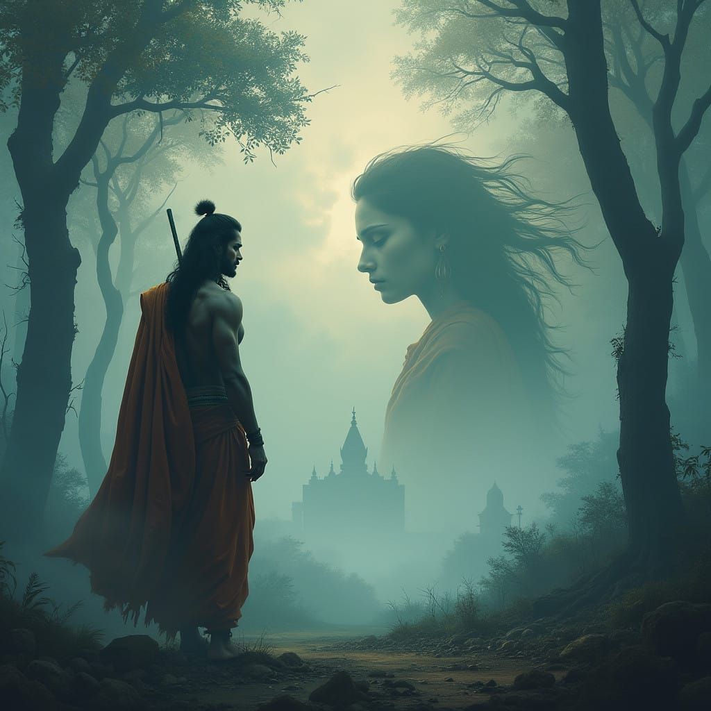 Lord Rama's Lament in the Ayodhya Forest