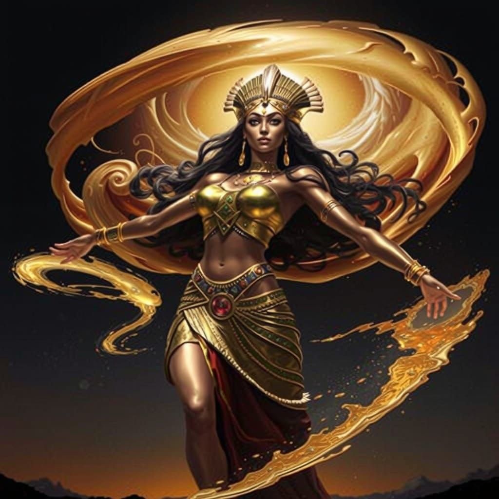 The Egyptian Goddess Nut