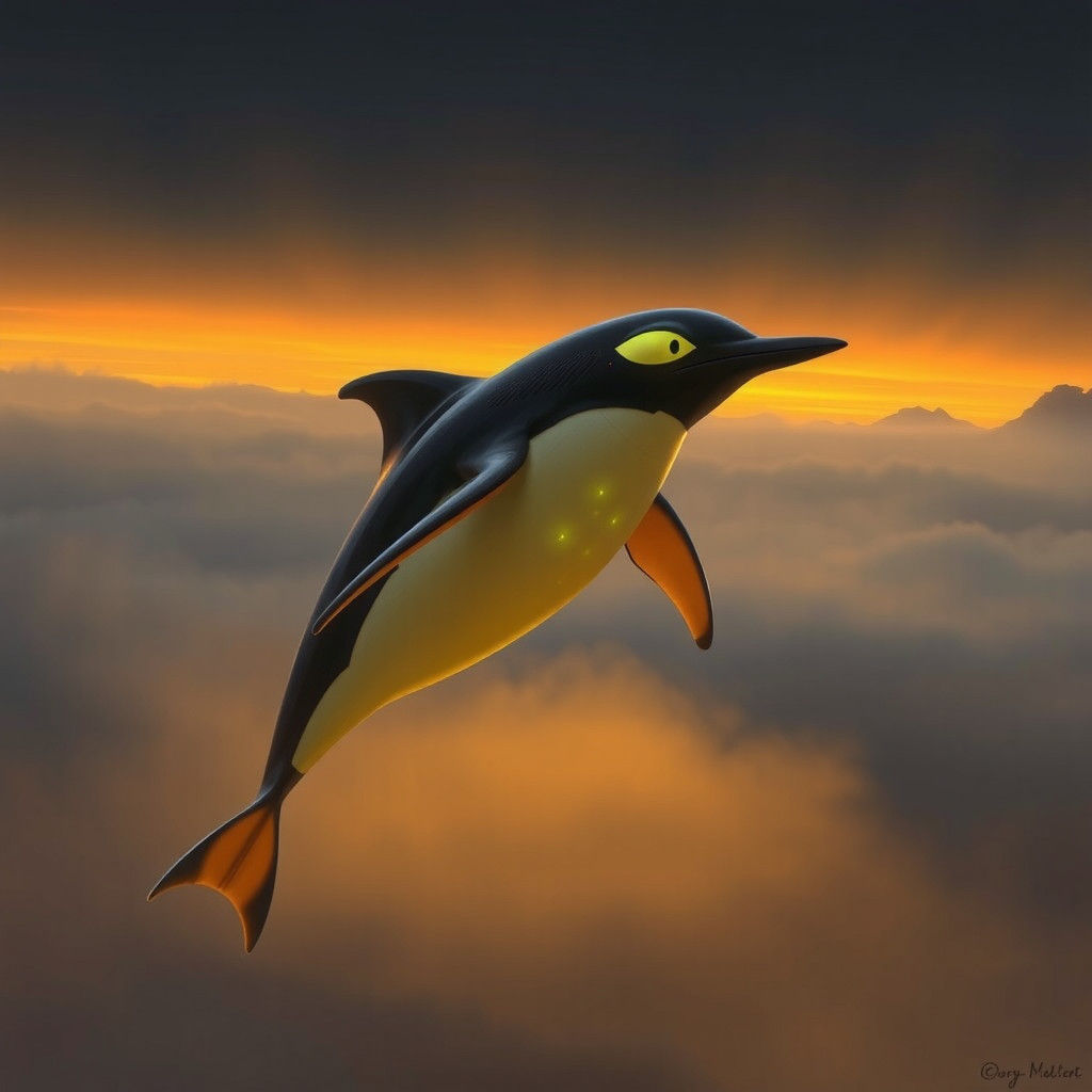 Alien Exoplanet Lifeform in Biomechanical Style