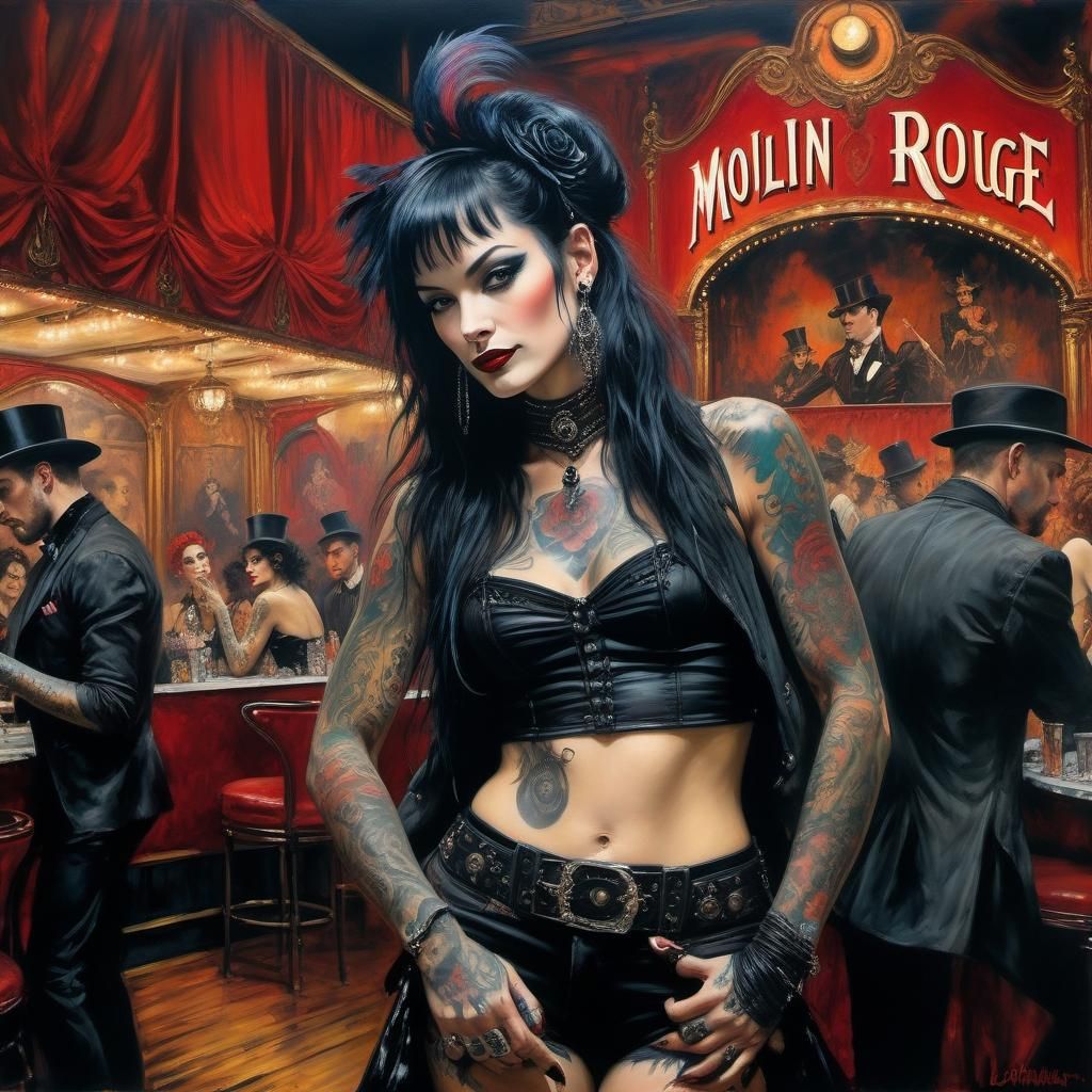 Burlesque at Moulin rouge