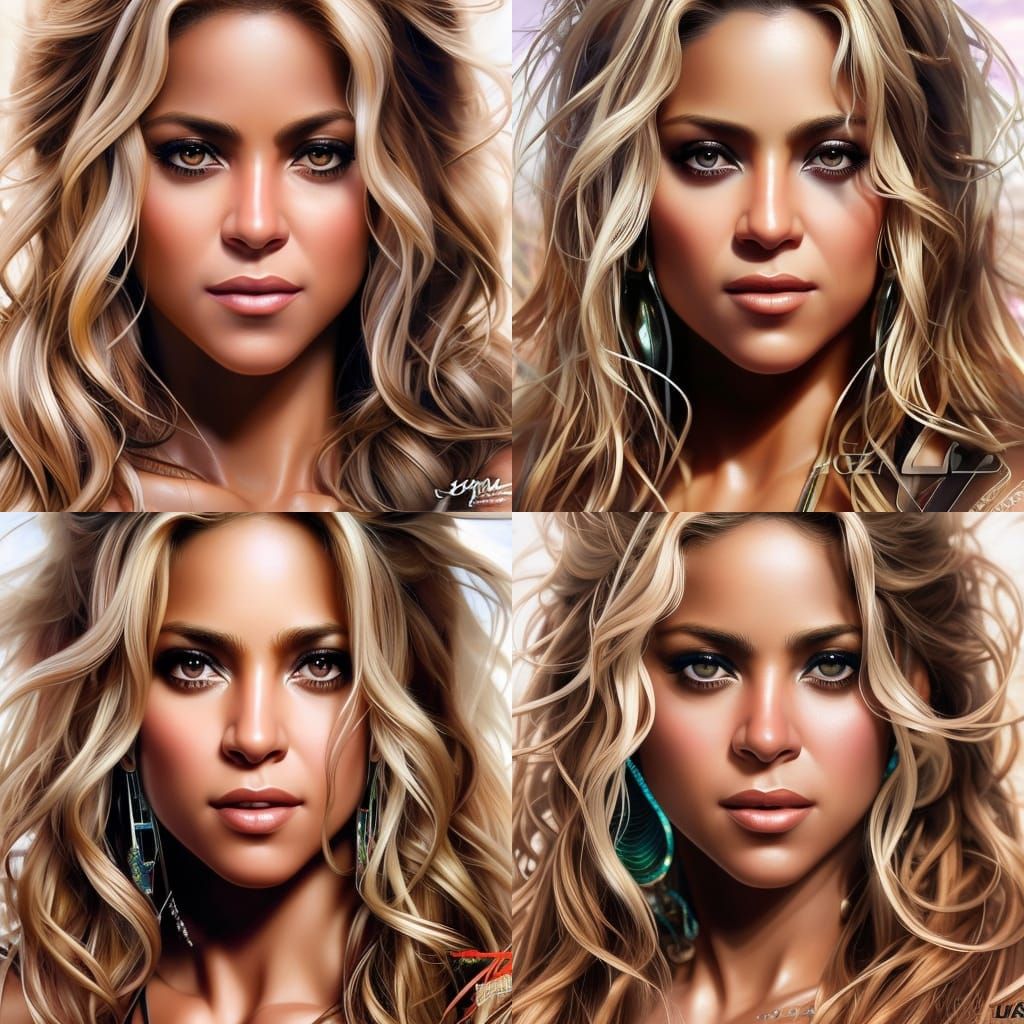 Gorgeous Woman Portrait in Cinematic Style