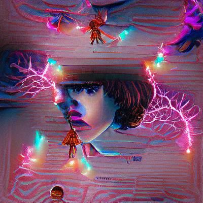 Abstract Image Generated From Empty Prompt