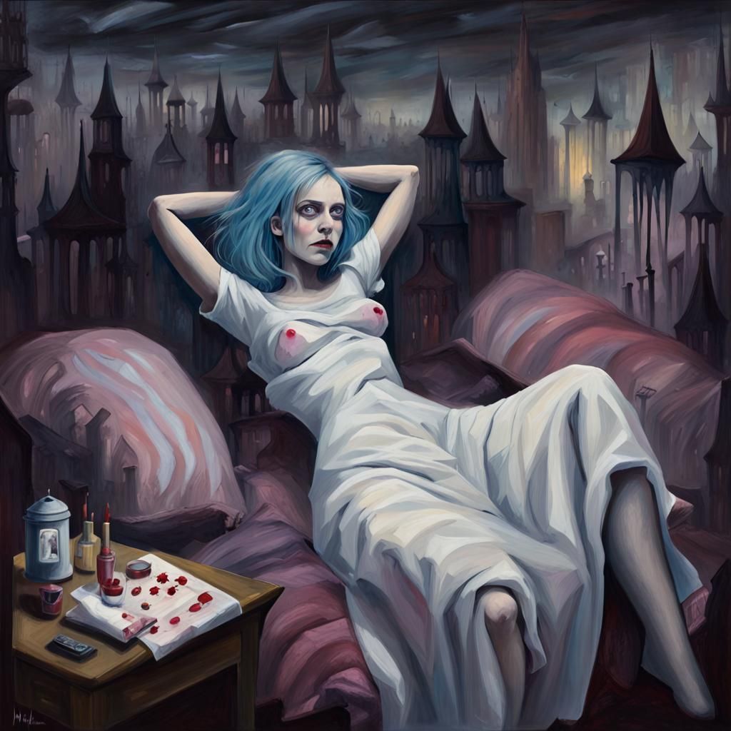 Disturbing Alice in Slumberland Portrait