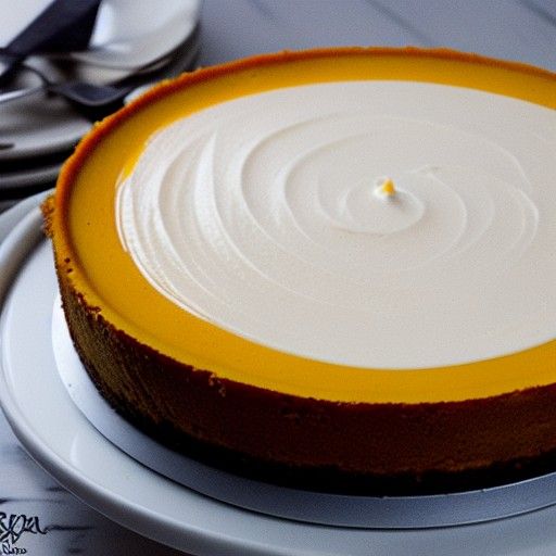 Pumpkin Cheesecake Slice