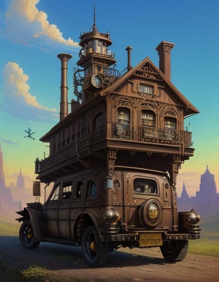 Steampunk Mobile Home