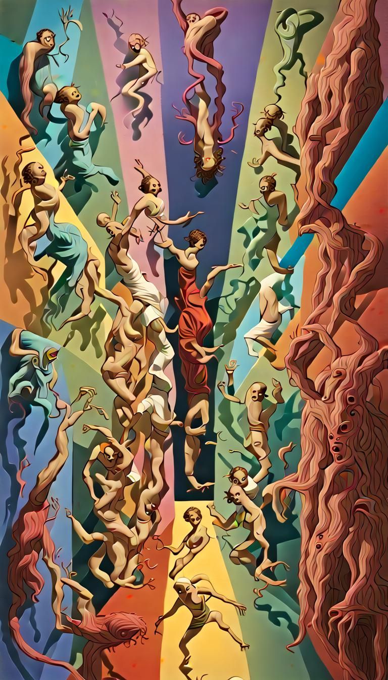 Eerie Creatures Emerge in a Maximalist Art Display