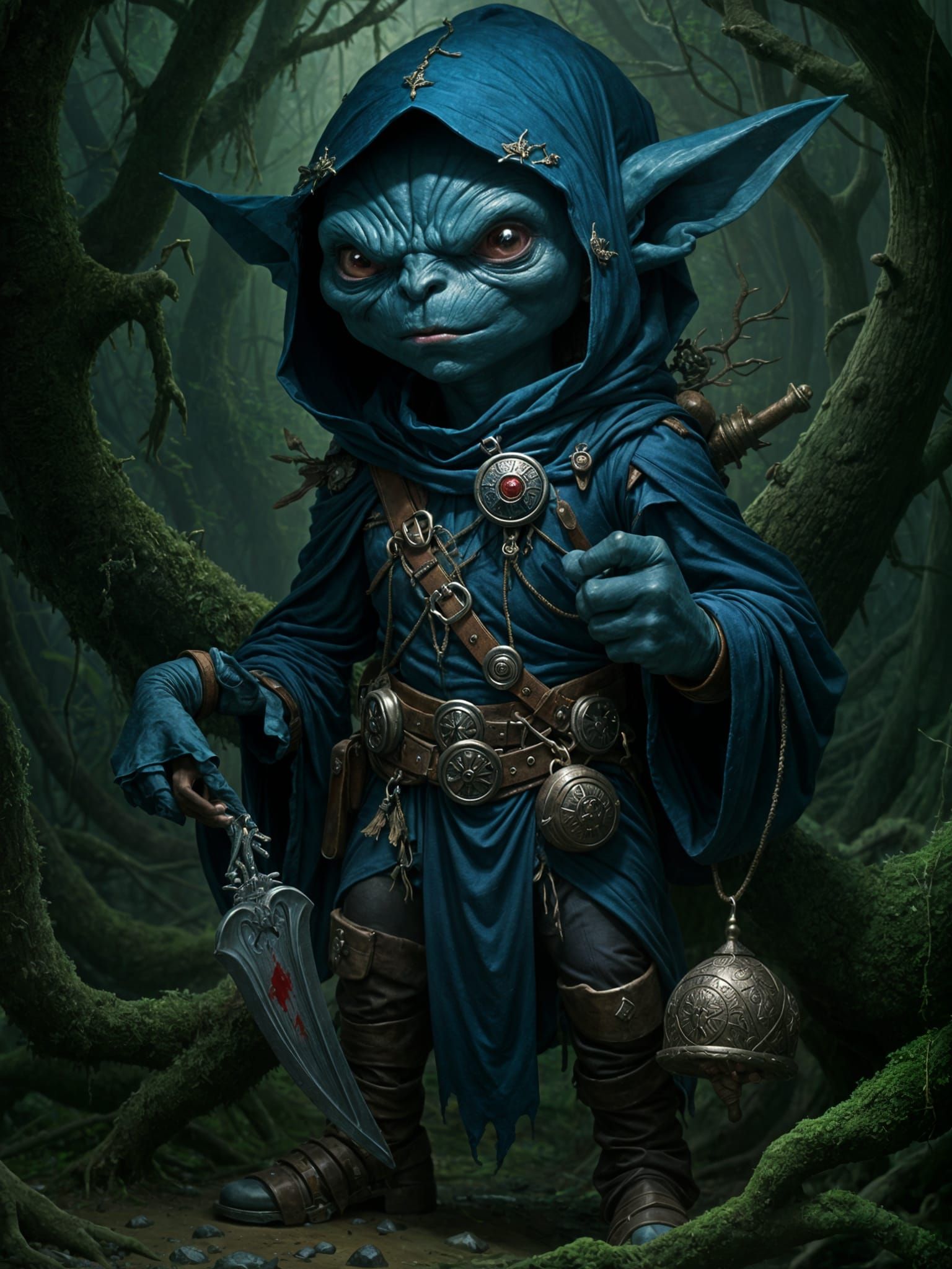 Bruja Azul - Witch / Hexer