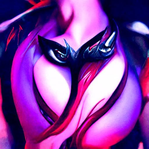 Evelynn Demon: League of Legends Hyperrealistic Artwork