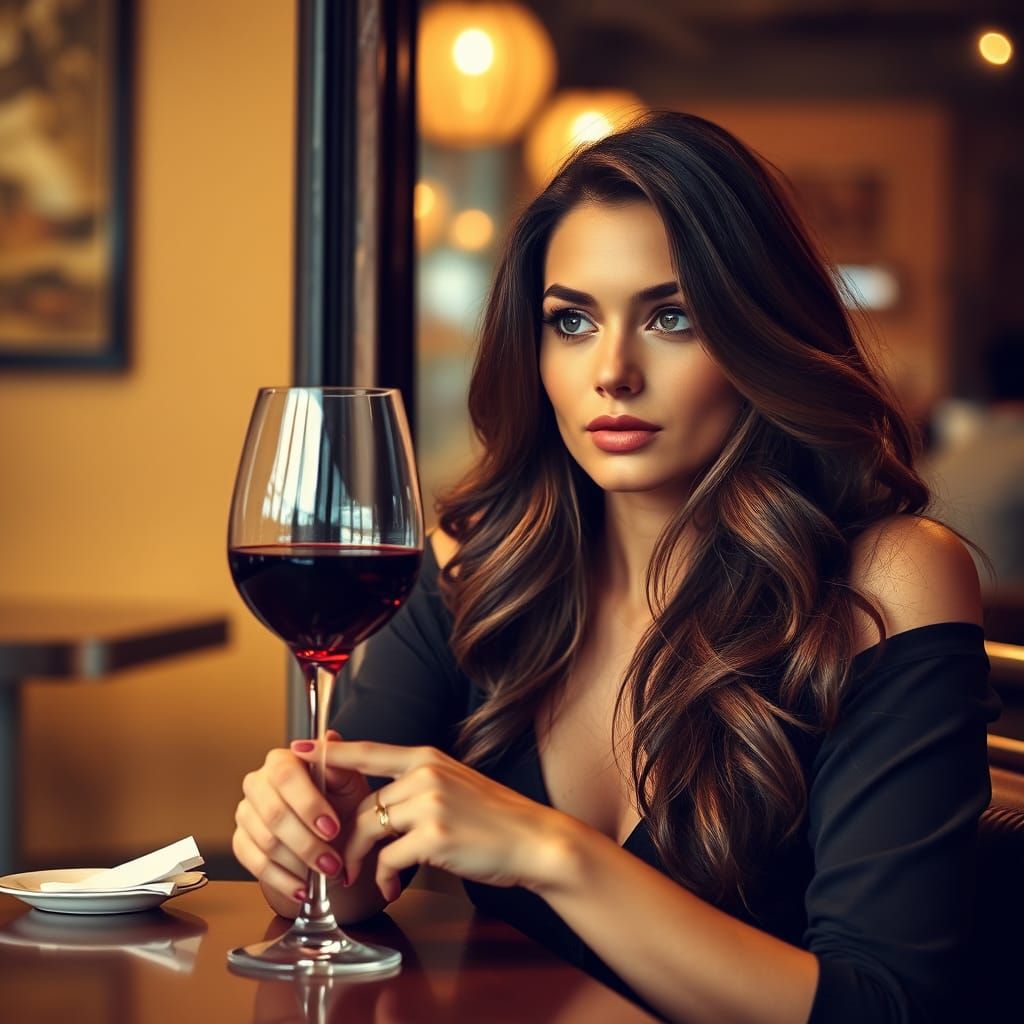 Serene Moment of Contemplation