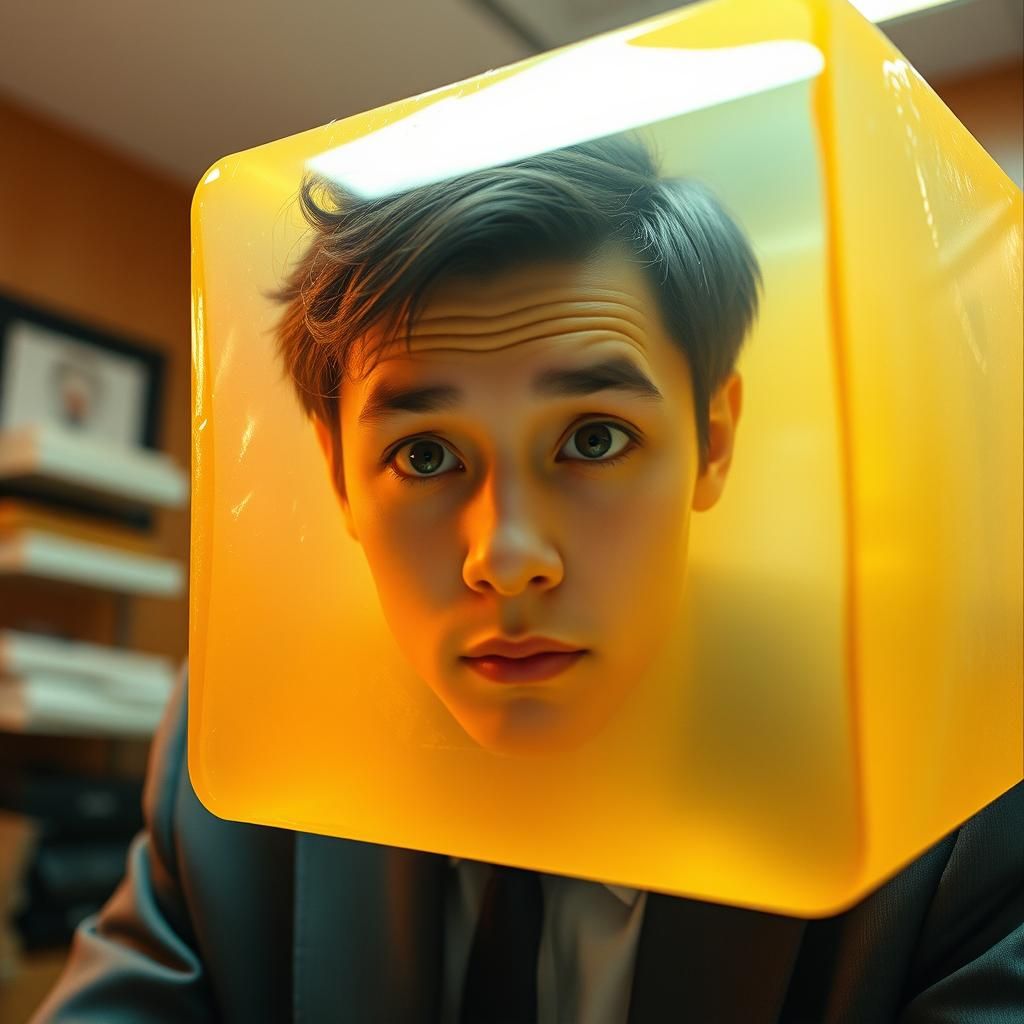 Office Manager's D&D Hallucination in Anime Style