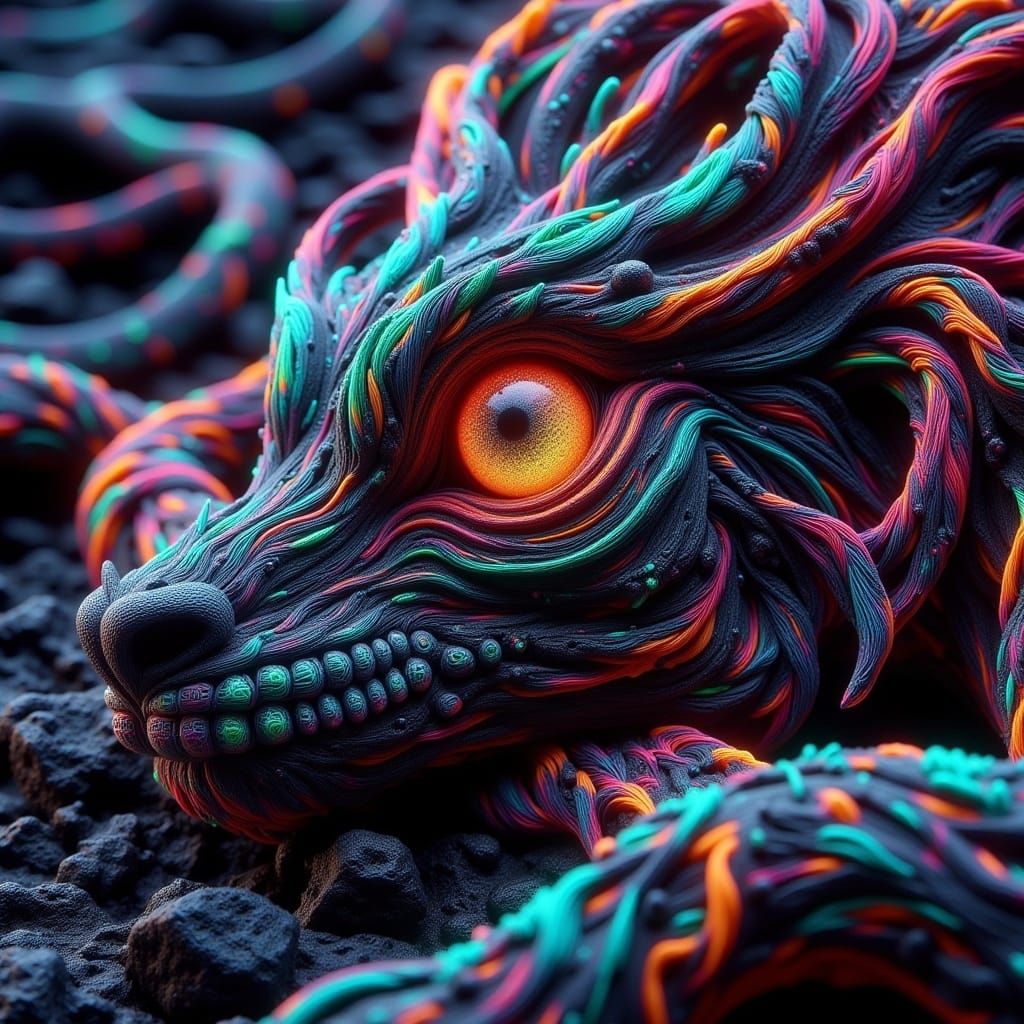 Hyper-Detailed Dark Fantasy Digital Painting