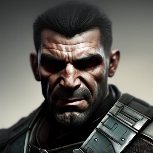 Heavily Armed Anti-Hero Concept Art