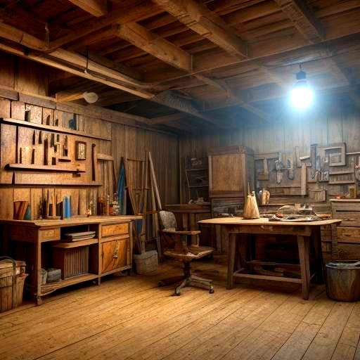 Hyperrealistic Wood Carving of Horse, Detailed Photograph