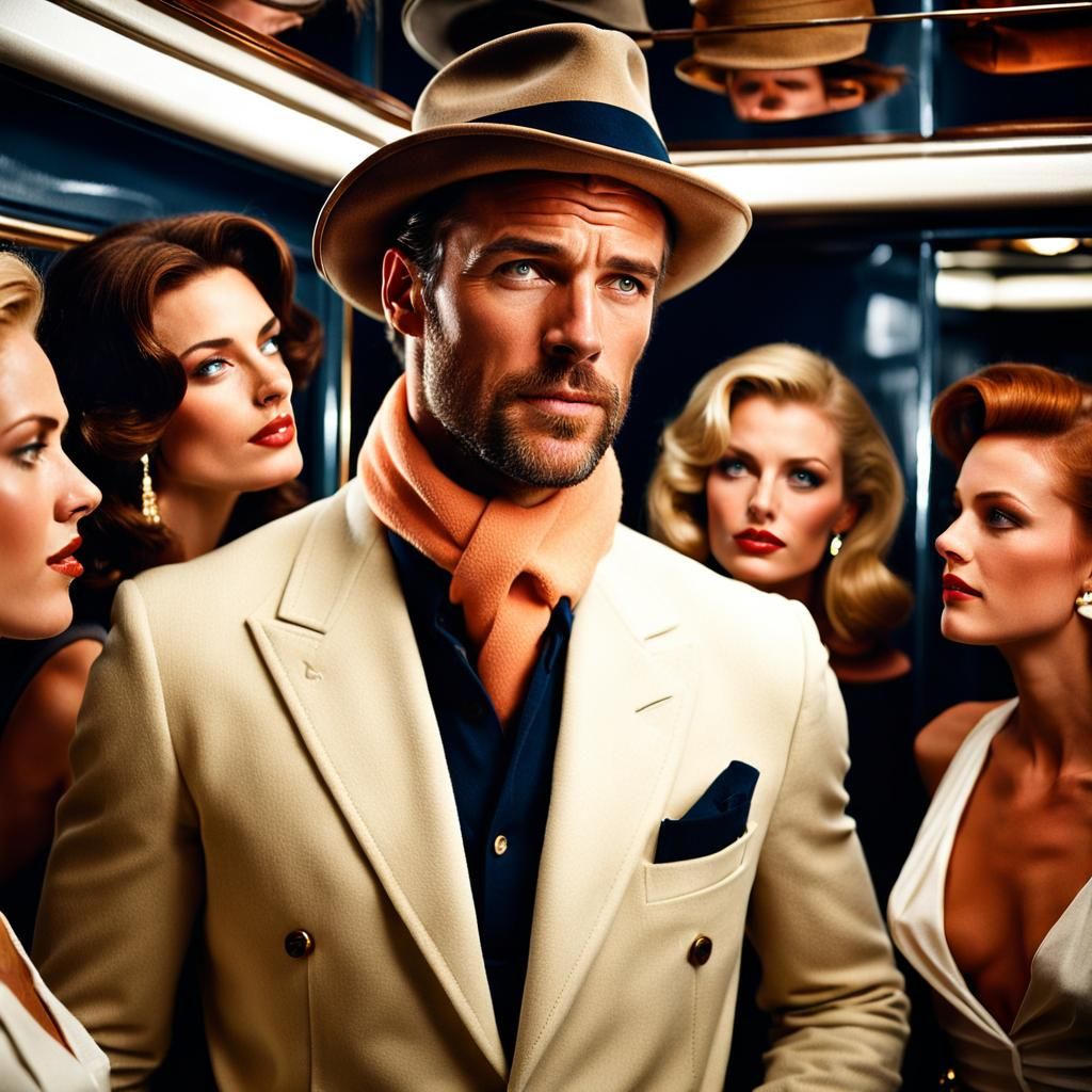 Arrogant Yachtsman Admired at Upscale Party