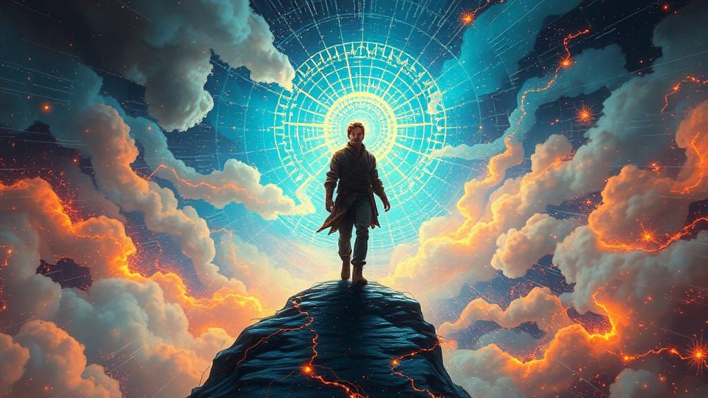 Mystic Explorer Enters Cosmic Blueprint