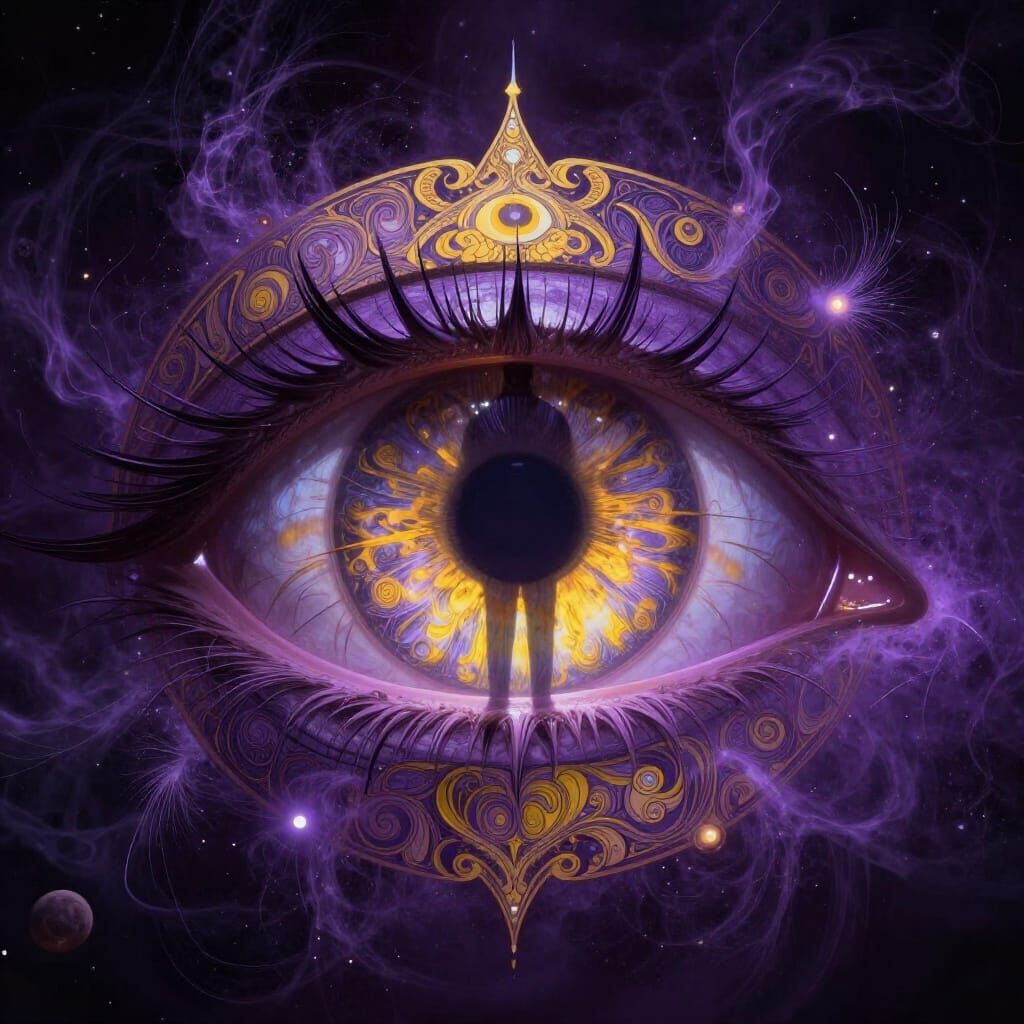 Cosmic Eye of Shadow Quantum Miniverse