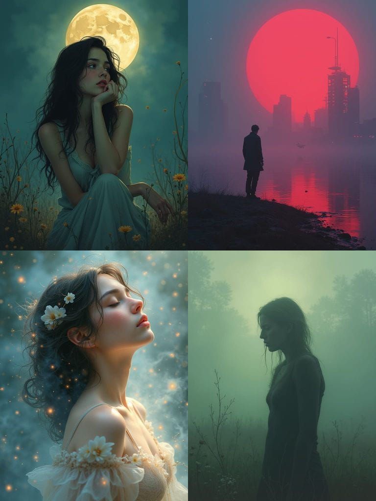 AI Generated Image of Longing and Dreams