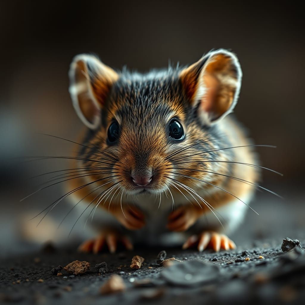 Hyperrealistic Twix Bar Mouse Hybrid