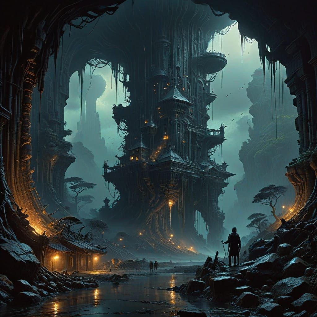 Cinematic Thunderstorm Scene in High-Dynamic Range