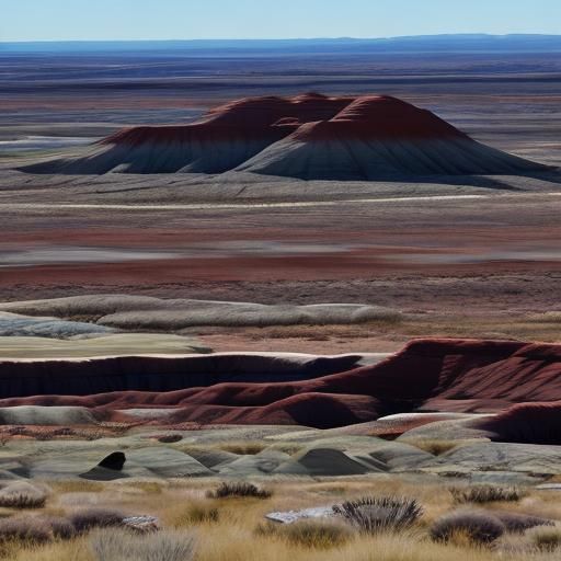 Petrified Forest Landscape