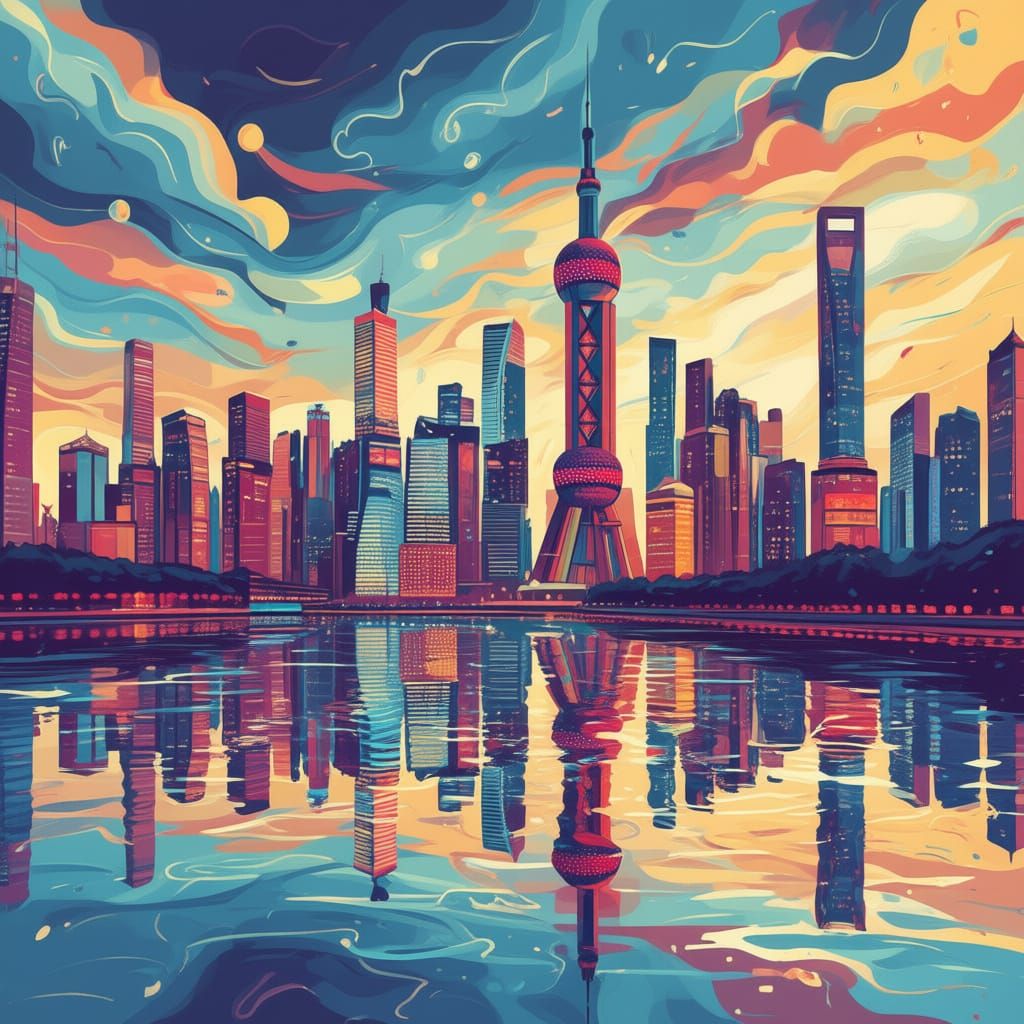 Abstract Figurative Art Style Transformation