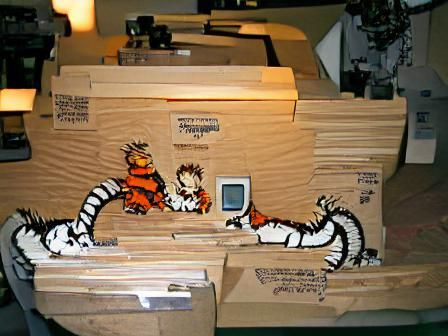 Calvin and Hobbes' Transmogrifier Adventure