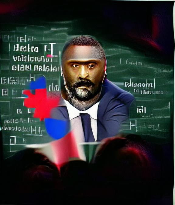 Abstract AI Interpretation of a Short Prompt