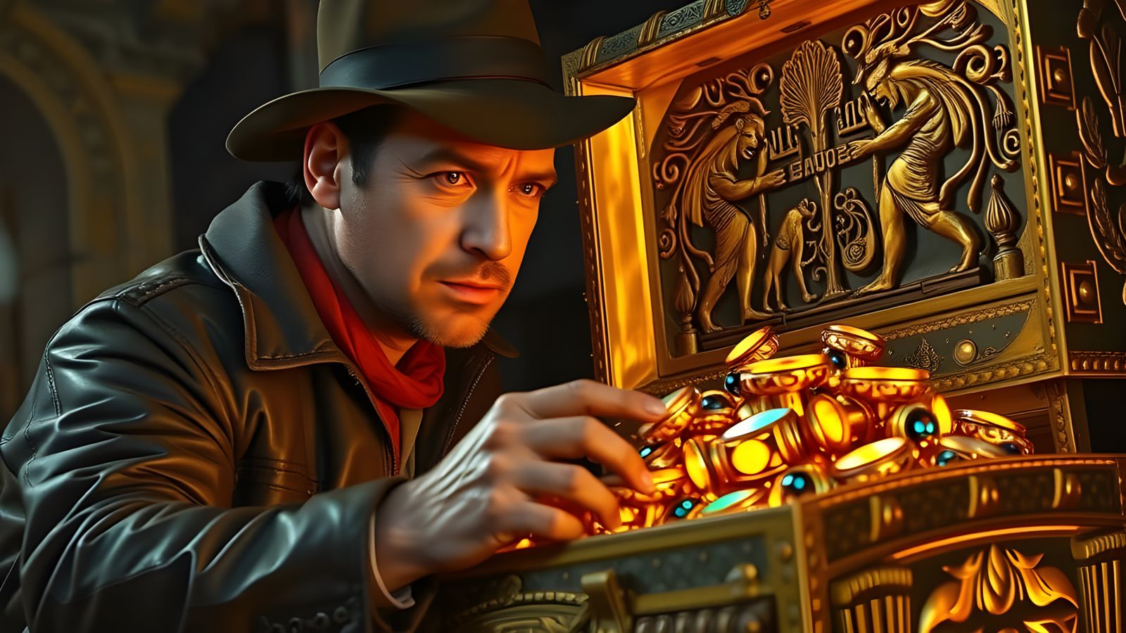 Indiana Jones and the Golden Treasure Chest