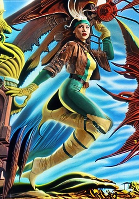 Radiant ROGUE from The Uncanny X-men Comics