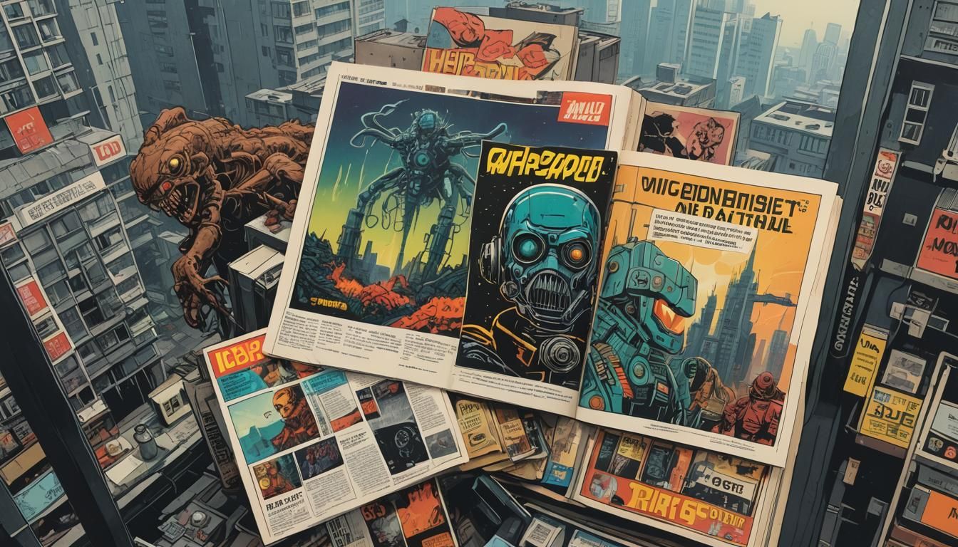 Chernobyl Centipedes: Polish Comic Book Close-Up