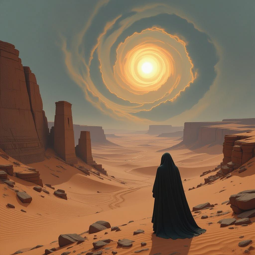 Desert Explorer on Canyon Edge