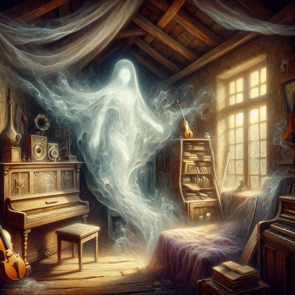 Ethereal Spirit Revisits Antique Home
