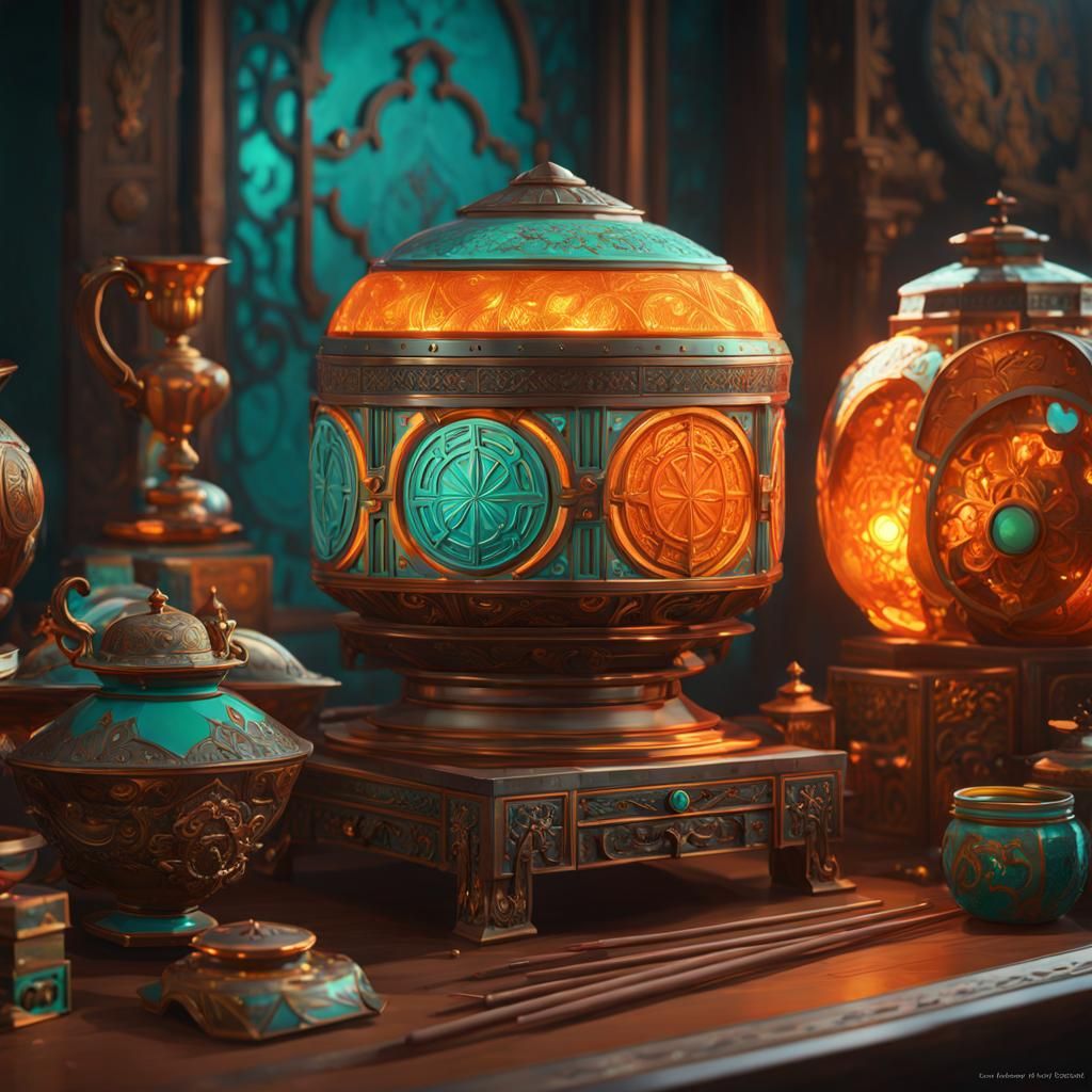 Museum Collection of Crafting Guild Artifacts