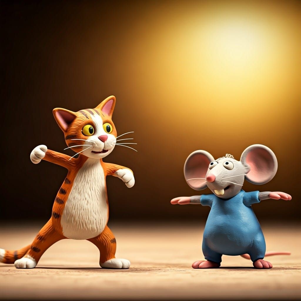 Whimsical Aardman-Inspired Claymation Characters in Hilariou...