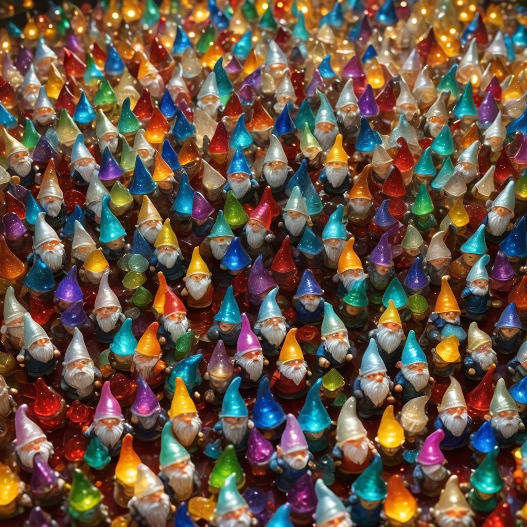 Glass Gnomes on Velvet: Fantasy Concept Art