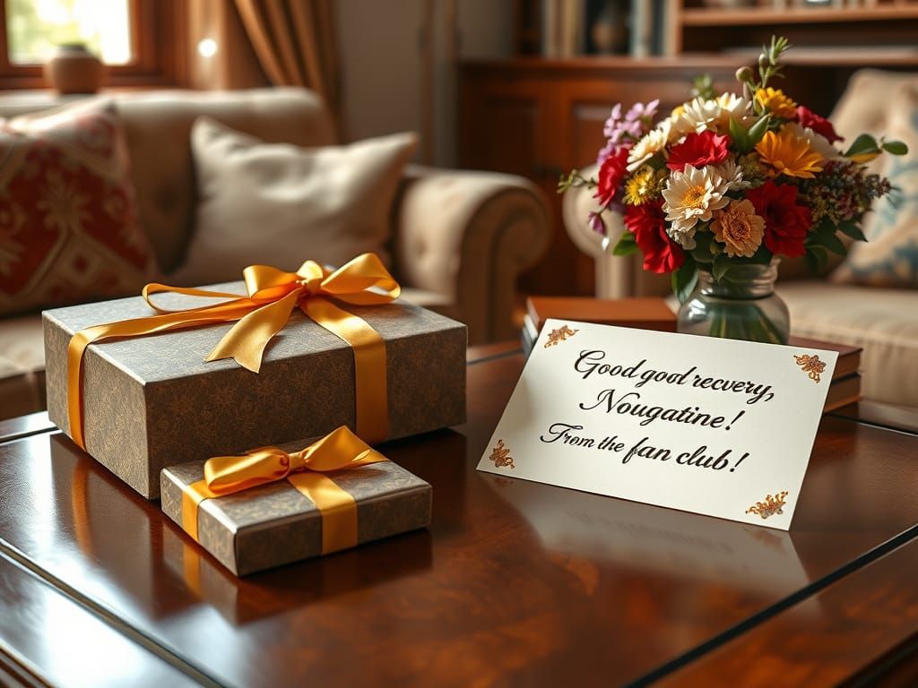 Warm Wishes for Recovery in a Whimsical Setting