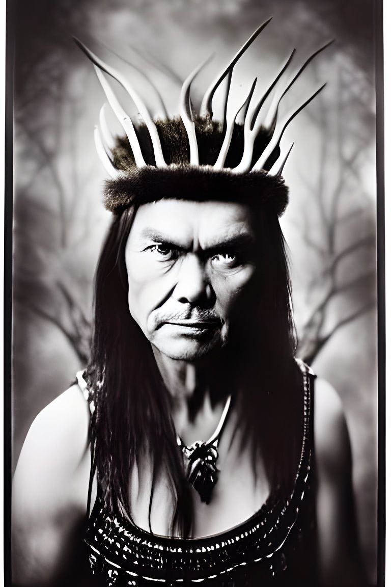 Attila the Hun Sears Studio Portrait