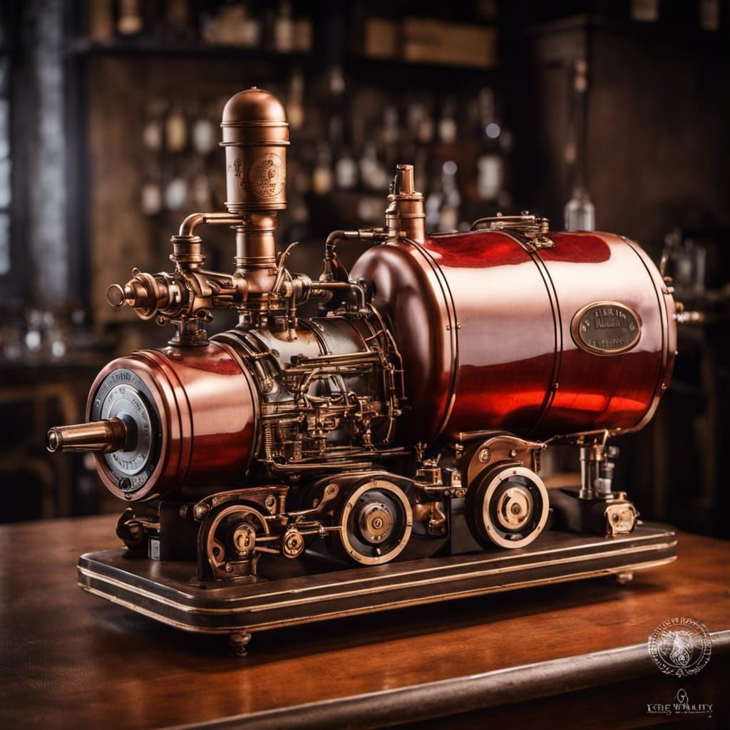 Steampunk Engine Inspired by Cherry Bounce