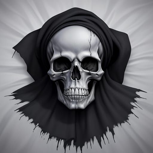 Personification of Death: An Artistic Rendition