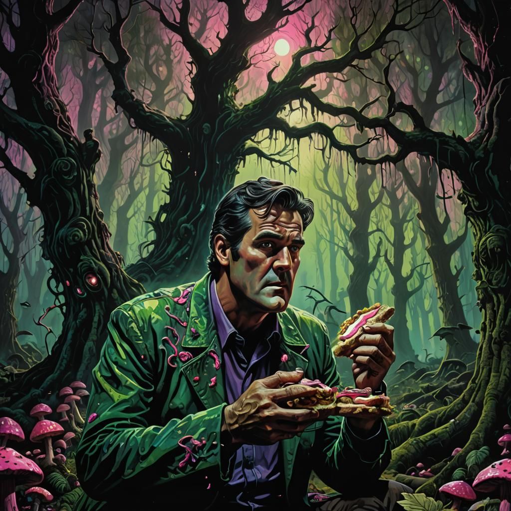 Psychedelic Horror: Bruce Campbell's Forest Feast