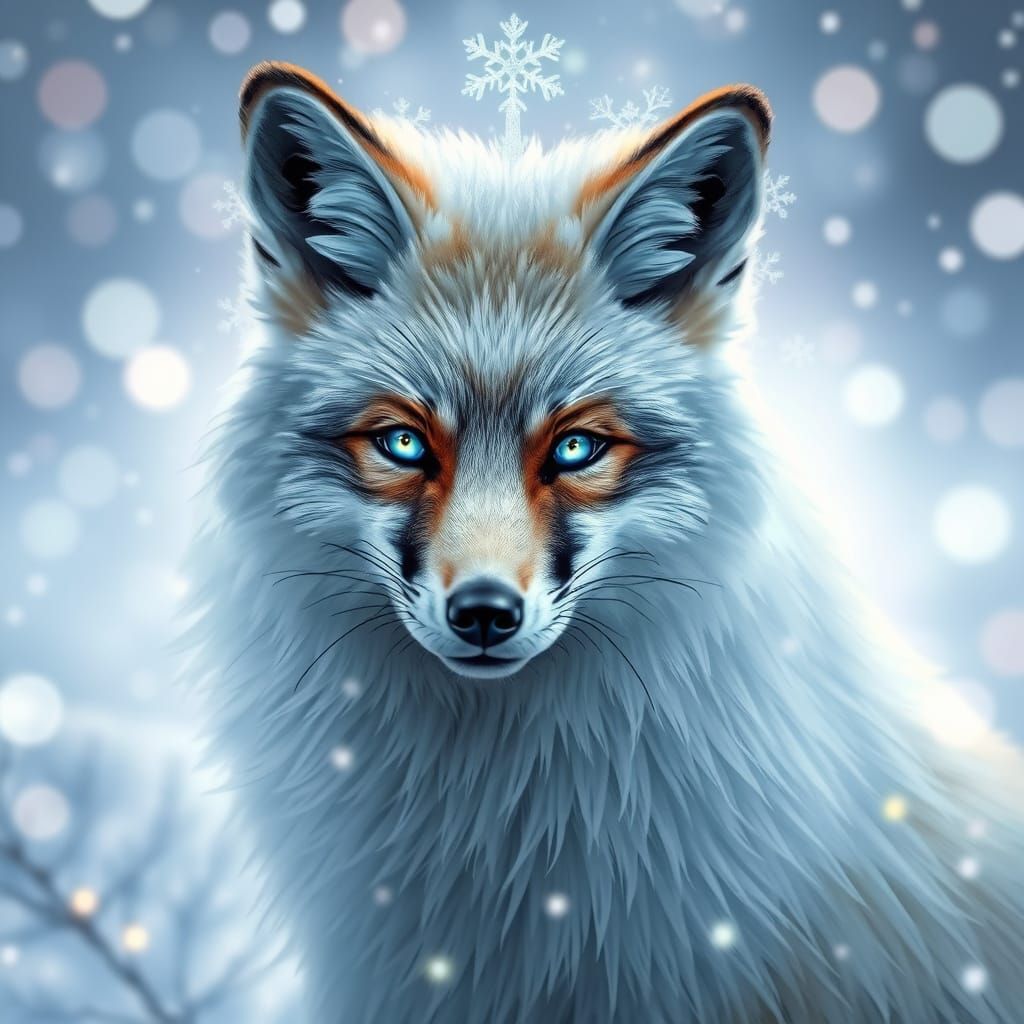 Blue Eyed Fox