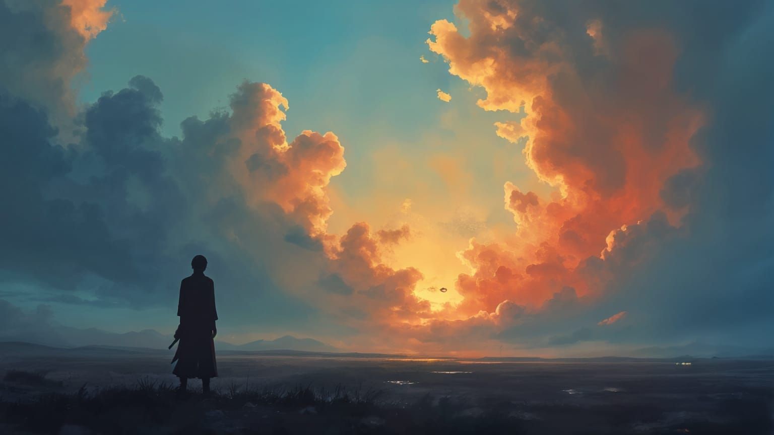 AI Generated Image: Emotional Abstract Art