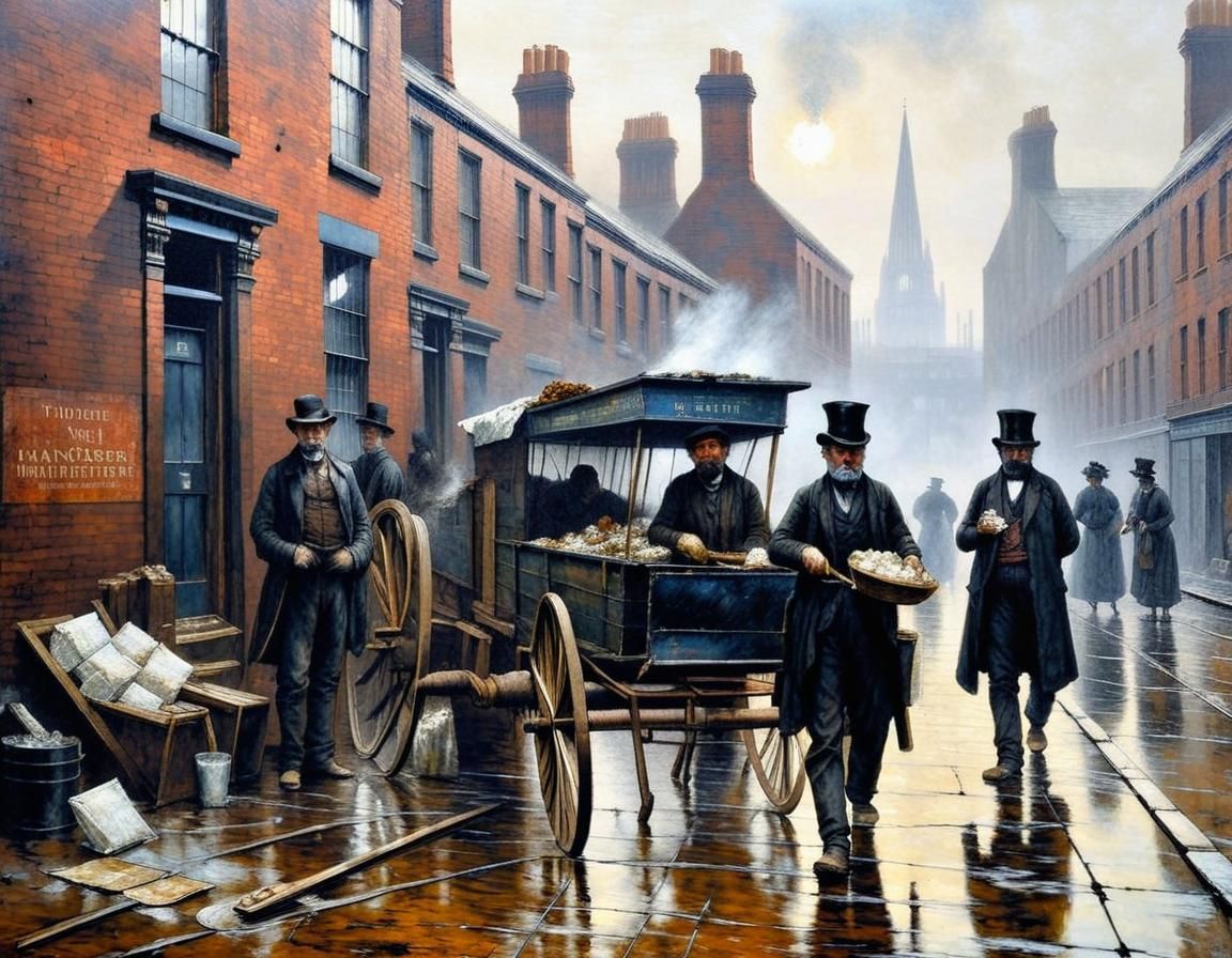 Victorian Manchester: Painting of the Working Poor