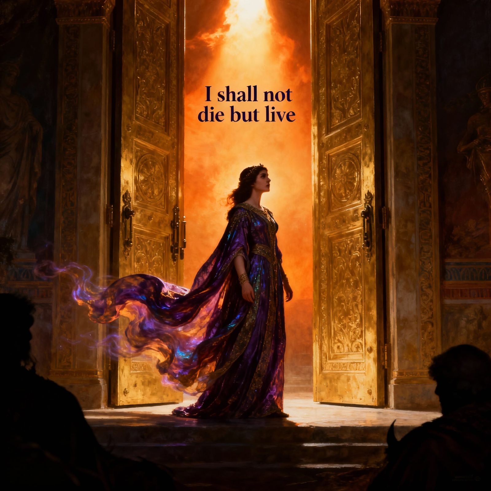 Queen Esther Confronts Palace Doors in Dramatic Cinematic St...